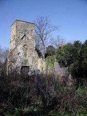 Old St Helens Church during restoration